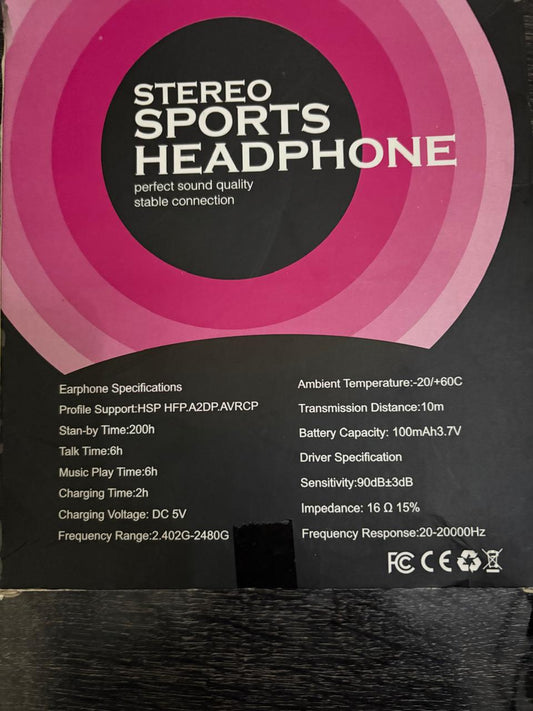 Stereo Sports Wireless Headphones