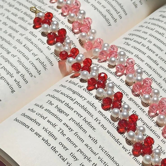 💖 Sweetheart Sparkle Beaded Bracelet Combo