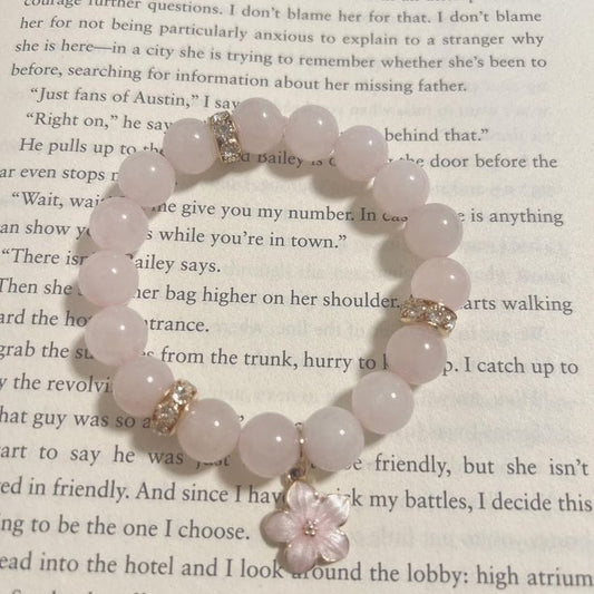 🌸 Sakura Glow Bracelet – Soft Beauty, Gentle Energy