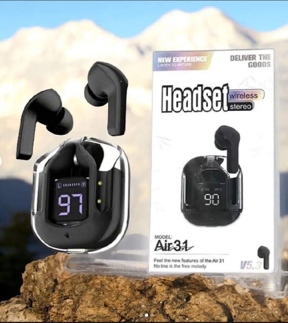 Air 31 Wireless Earbuds-Smart, Sound, Bold style