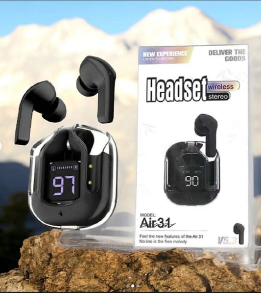 Air 31 Wireless Earbuds-Smart, Sound, Bold style